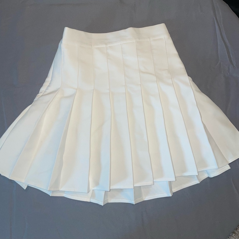 White Tennis Skirt